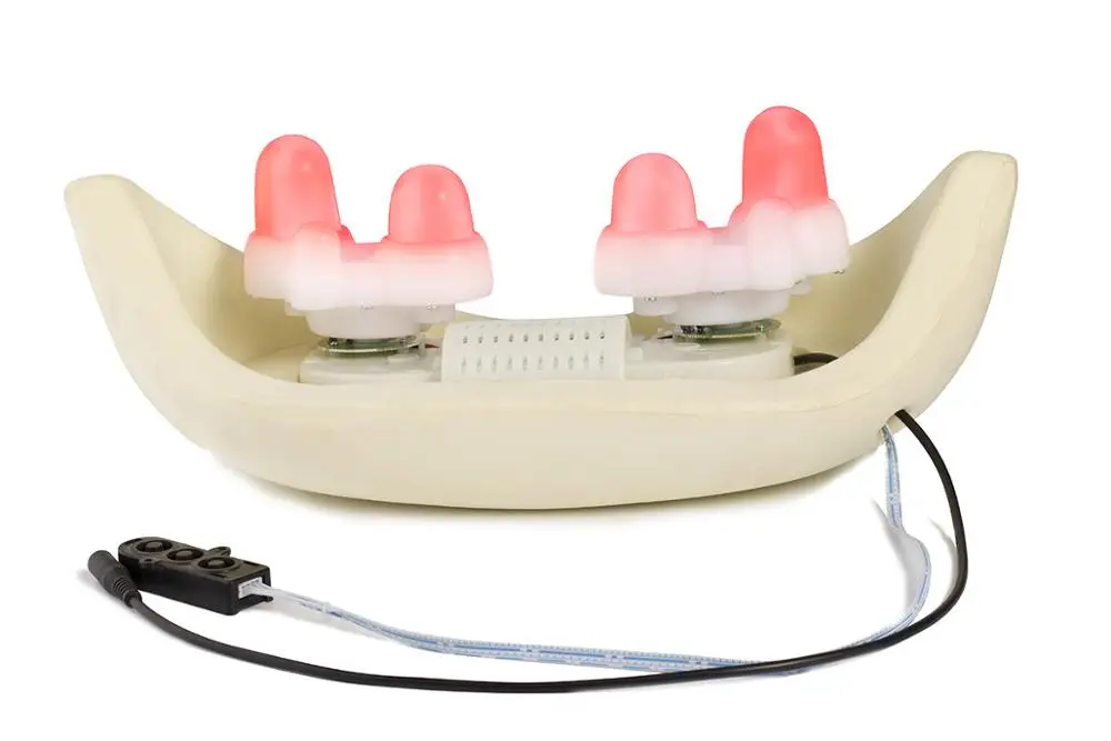 Kneading massage shawl movement elastic massage head for the new 360 flexible massagehead head