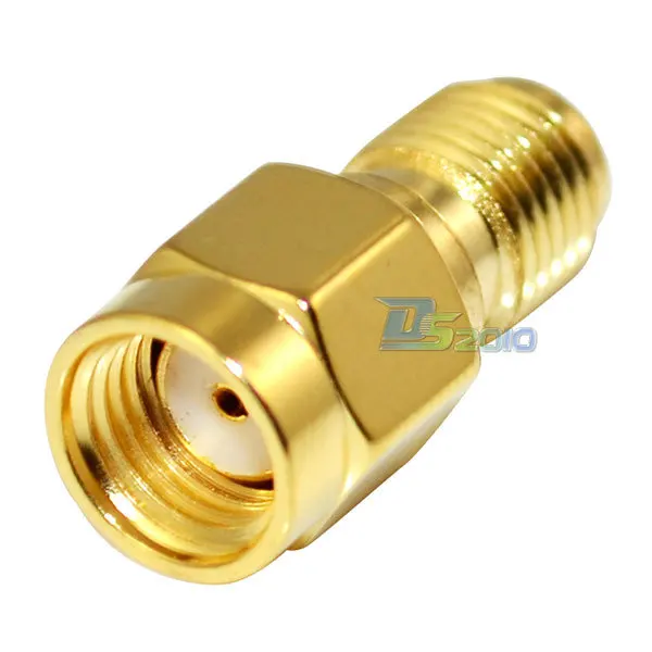 

High QualityPremium RP-SMA Male Plug to SMA Female Jack Straight RF Coax Adapter Convertor