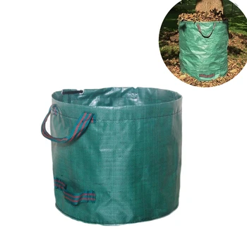 

PP Reusable Garden Leaves Storage Bags Leaf Trash Garbage Organizer Lawn Yard Leaf Waste Container Gargen Tool Bags 120L/272L