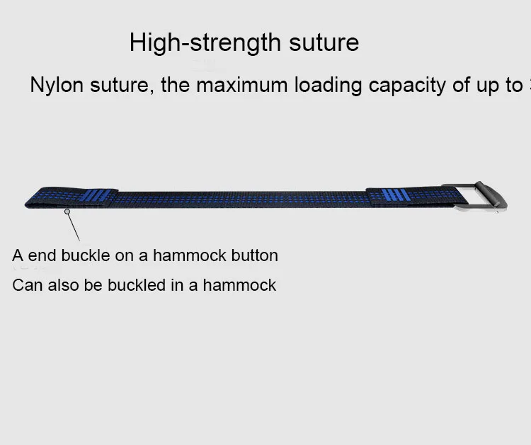 Регулируемый гамак ремень Hamak Портативный висит ремень веревка Открытый Отдых Пеший Туризм аксессуары для гамака нагрузки веревка