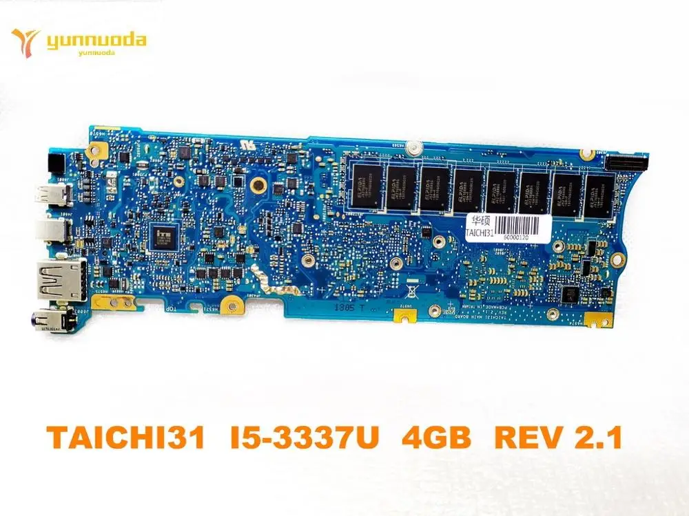 الأصلي ل ASUS TAICHI31 اللوحة المحمول TAICHI31 I5-3337U 4 GB REV 2.1 اختبار جيد شحن مجاني