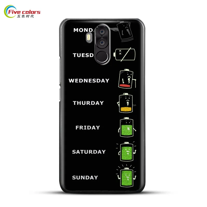 

Oukitel K6 Case Black Cover For Oukitel K6 Plastic Protective Bumper Anti-Scratch Back Cover Case for Oukitel K6 Mobile Phone
