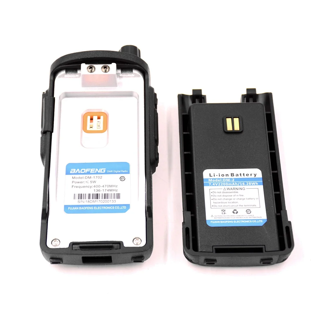 Baofeng DMR DM 1702 (GPS) цифровая рация VHF UHF Двухдиапазонная 136 174 и 400 470 МГц двухкратная
