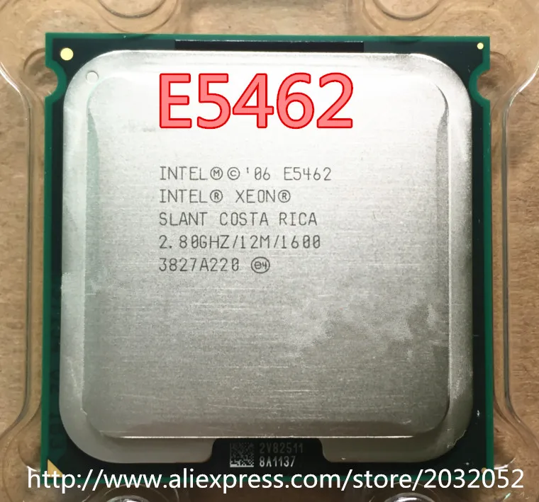 Процессор Intel Xeon E5462 2,8 ГГц/12 м/1600, близкий к LGA771 Core 2 Quad Q9550 cpu(работает на материнской плате LGA 775, 2 штуки бесплатно