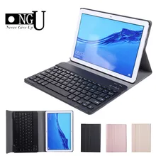 Чехол с Bluetooth клавиатурой для huawei MediaPad T5 10 10,1 AGS2 W09-W19 L03 L09 Съемная клавиатура Флип кожаный чехол для планшета подставка
