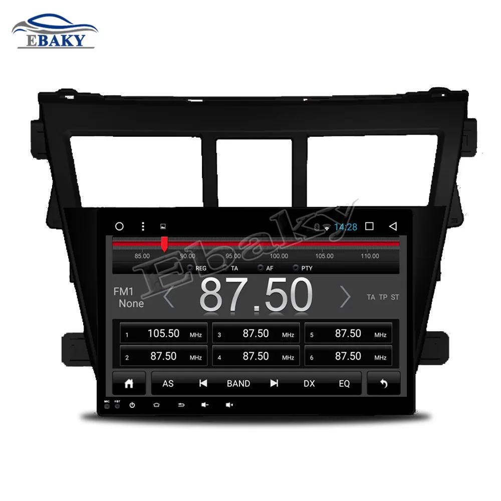 Best NaviTopia 9inch 1GB/2GB Quad Core/Octa Core Android 7.1/8.1 Car DVD Radio for Toyota VIOS 2008 2009 2010 2011 2012 2013 GPS/map 5