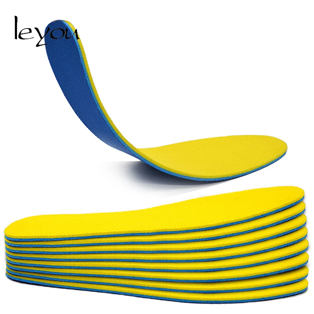 Unisex Sports Insole for Shoes Sweat Absorption Pads Running Sport Shoe Inserts Double Side Insoles Sweat Absorption Pads New