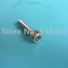 M6 x 25/30 мм двойной Шэн 304 Нержавеющая сталь винт с головки блока цилиндров внутренний шестигранный для EDM машины для резки проволоки аксессуары