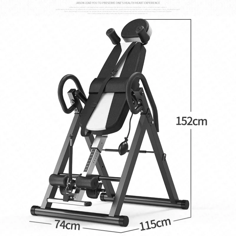 Складная маленькая перевернутая машина бытовая перевернутое устройство стол для инверсионной терапии с регулируемой подушкой безопасности поясная подушка