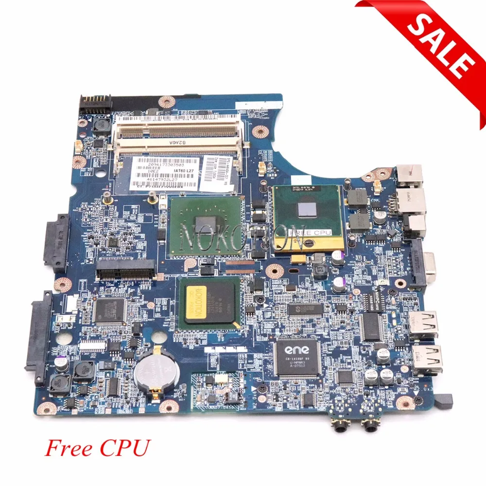 NOKOTION 448434-001 LA-3491P материнская плата для ноутбука HP 530 INTEL I945GM GMA 950 DDR2 Бесплатный