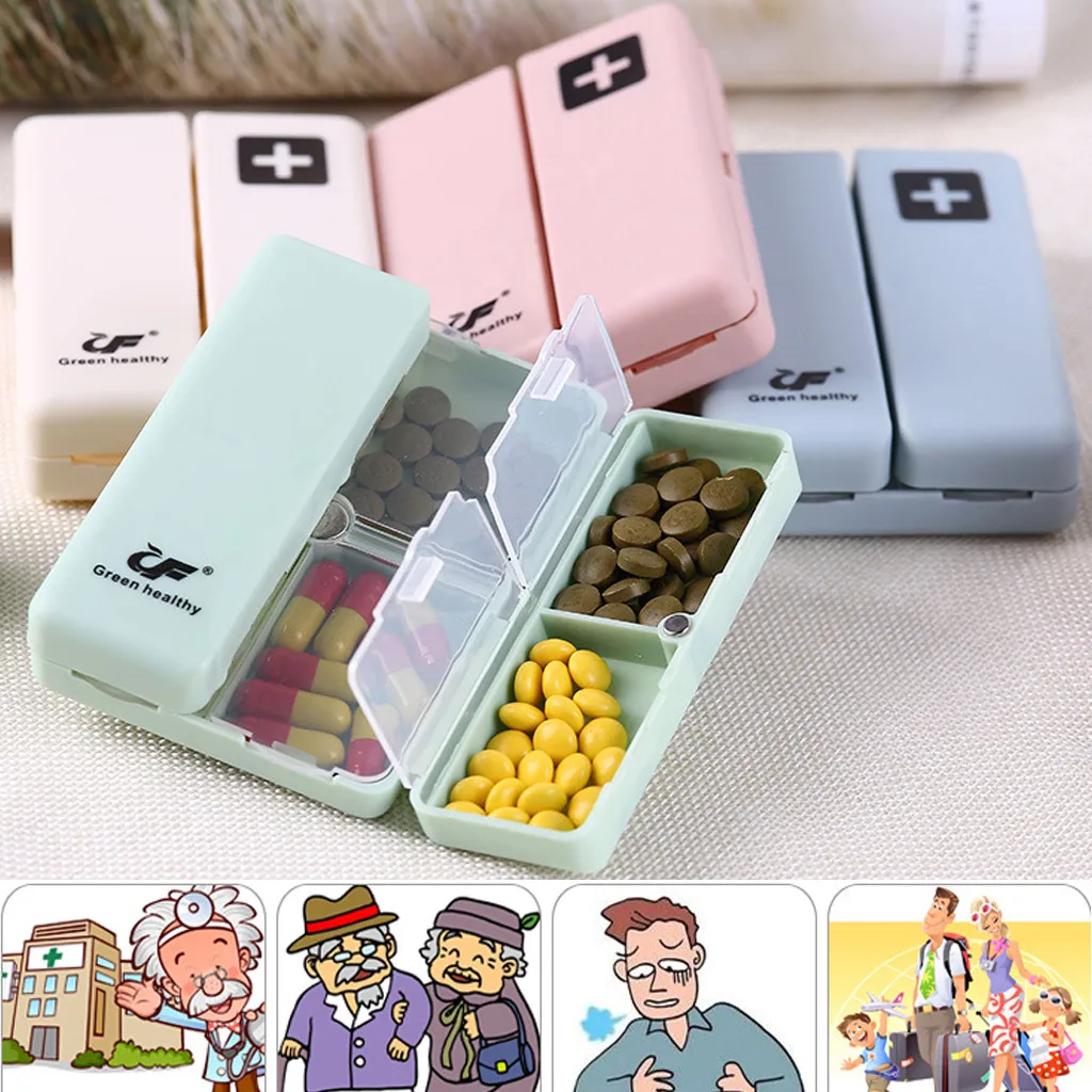

1 Piece Travel Outdoor Portable Women Tampons Storage Box Holder Tool Set Color Random d1