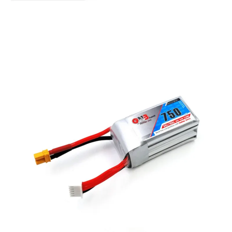 Gaoneng GNB 750mAh 14,8 V 4S 80C/160C Lipo батарея с разъемом XT30 или XT60 для FPV гоночный Дрон RC Дрон Квадрокоптер helis запчасти