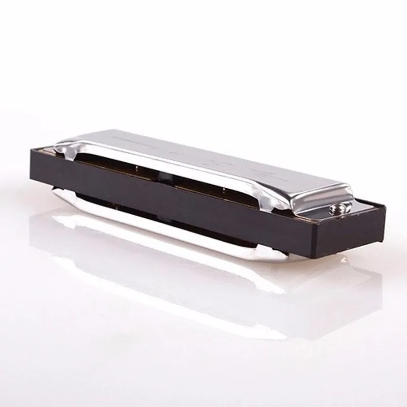 D19 Key of G New Silver Swan Harmonica 10 Holes Blues Rock Jazz Folk Harmonicas armonica g