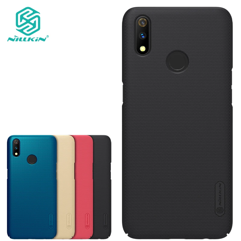 

Nillkin Matte Case for Oppo Realme 3 Pro and Realme X Lite Super Frosted Shield Mobile Phone Shell Ultra Thin PC Hard Cover