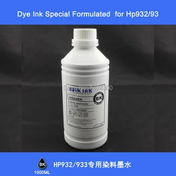 

XIMO 1L Bottled black dye ink for for HP932