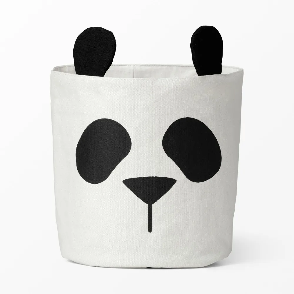 

New Fashion Baby Canvas Toys Bags Kids Children Bedroom Panda Style Bags 30x30x40CM