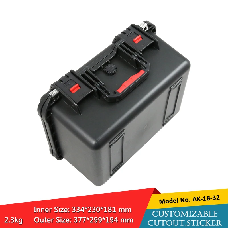 IP67 Plastic Waterproof Tool Box Transparent Hard Equipment Storage Case  (4)