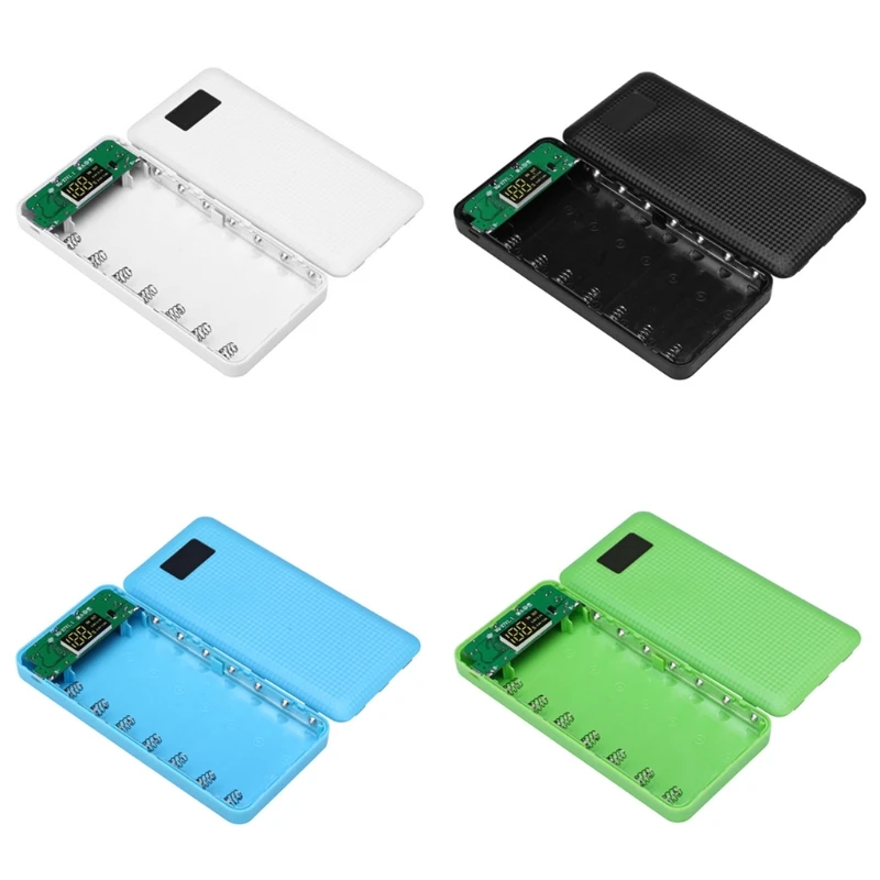 Portable-Power-Bank-Box-7-18650-without-battery-DIY-Display-Battery-Charger-5V-2A-Powerbank-Box (1)