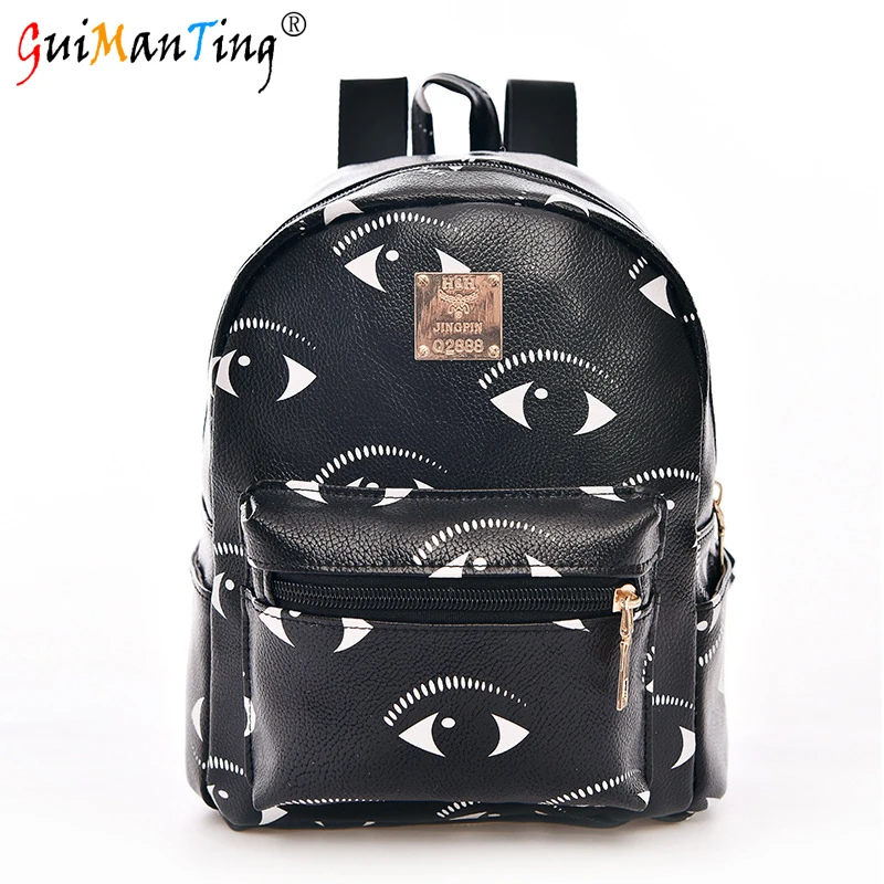 Women Travel Leather Printing Eye Backpacks GG Waterproof Luxury Totes Designer Stundet Luggage