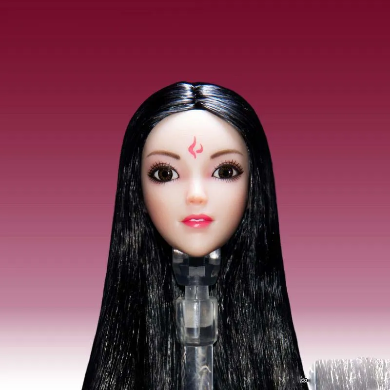 Игрушки Mnotht масштаб 1/6 женская голова лепка кукла резьба модель подходит для OB BJD
