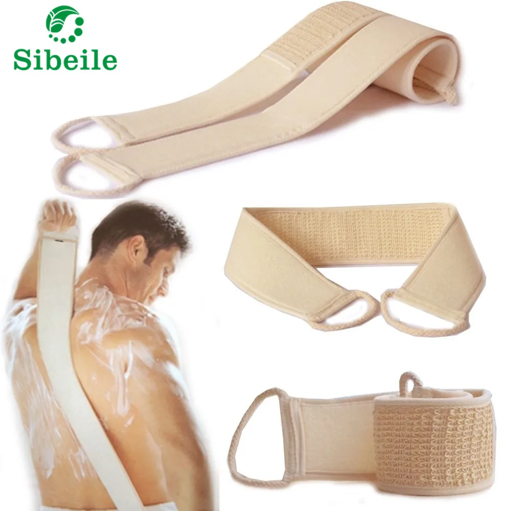 SBLE Wash Skin Spa Towel Loofah Towel Massage Scrubber Hemp Natural