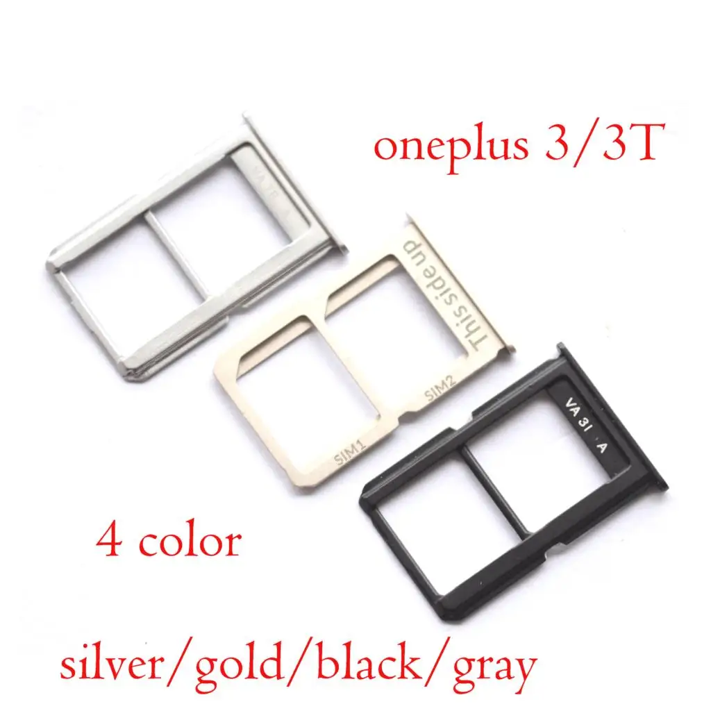 Nano Sim карта Micro SIM SD ридер держатель адаптер лотка Замена для Oneplus 2 3 3T X 5 5T 6|Шлейфы