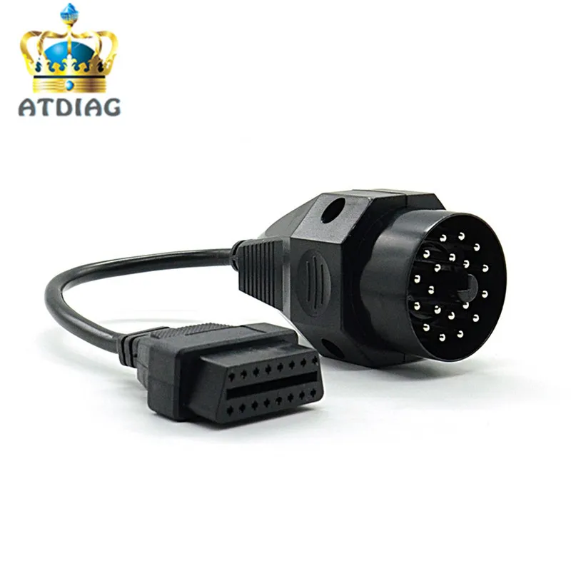 

Hot sales OBD for BMW 20pin OBD II Adapter for BMW 20 pin to OBD2 16 PIN Female Connector e36 e39 X5 Z3