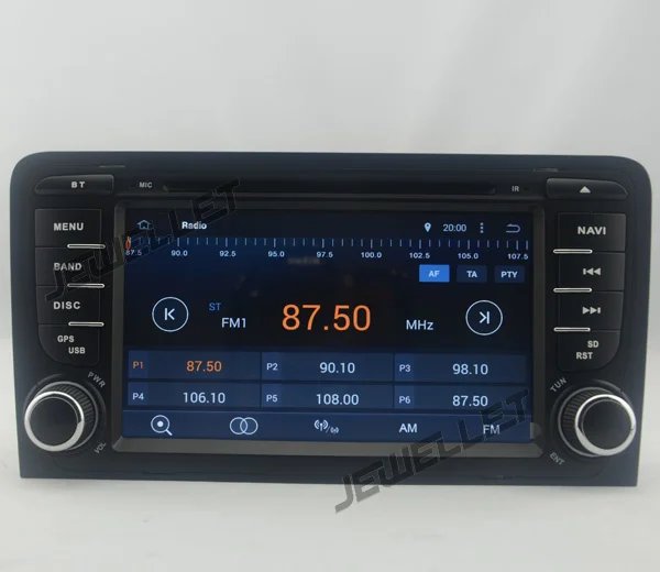 Discount Octa core IPS screen  Android 9.0 Car DVD GPS radio Navigation for Audi A3 S3 2003-2013 with 4G/Wifi DVR OBD mirror link 1080P 2