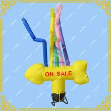 Надувная воздушная танцовщица стрелы для рекламы 2,5 м высокий танцор неба для мероприятий с воздуходувкой в комплекте