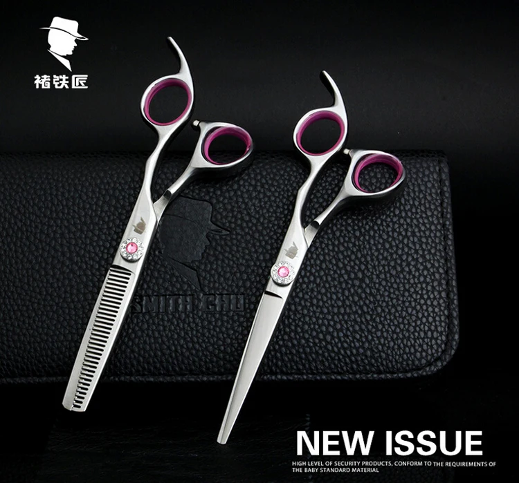 

6.0 in. Smith Chu Hair Scissors set,cutting & Thinning scissors set,2 colors available,S332