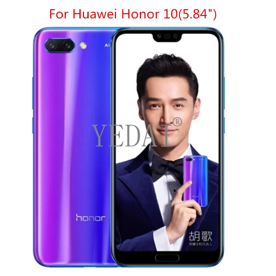 YEDAI For Huawei Honor 10 case Brand Ultra thin Transparent TPU Soft Protective Back Cover Case | Мобильные телефоны и