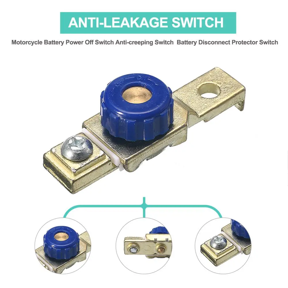 1 шт. мотоцикл Анти-утечки батарея выключения питания анти-ползучий аккумулятор отключение протектор для отрицательная клемма аккумулятора