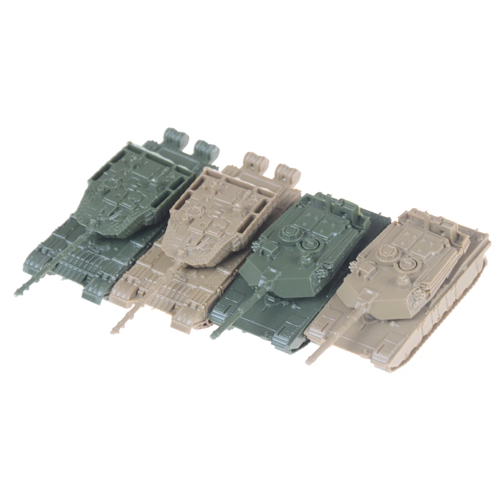 

1:144 World War II Tanks Plastic Assembly Model Tanks Toy Sand Table Model World of Tanks Collection