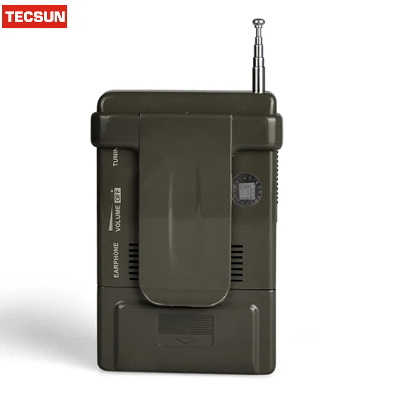 Качество Tecsun R-818 радио FM карман FM/СВ/КВ приемник полный диапазон цифровой будильник+ Внешняя антенна Портативный радио FM Y4138G