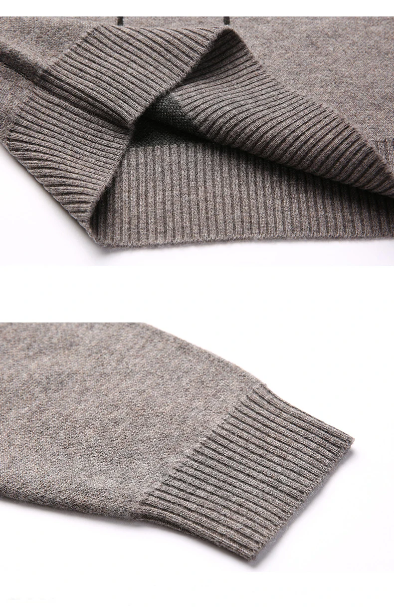 Шерсть пуловер с круглым вырезом Повседневный свитер зимний толстый теплый удобный вязаный шерстяной пуловер вертикальный свитер в полоску свитер