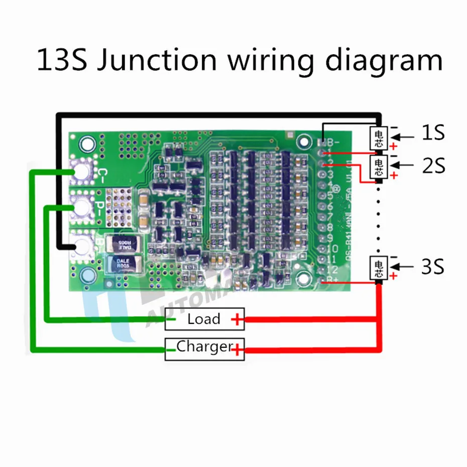 BMS 6S 15A 20A 25A 40A 24V 3,7 V литиевая Защитная плата для 6 пакетов 18650 PCB BMS литий-ионная батарея модуль