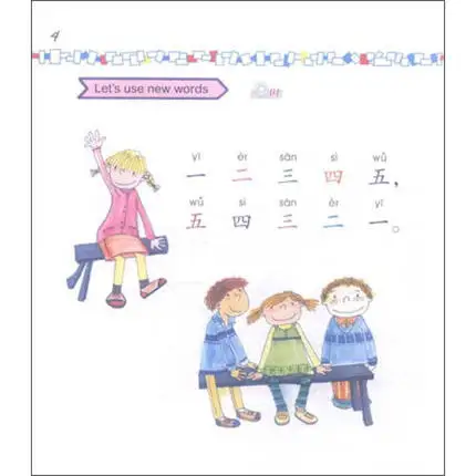 Fáceis para Chinês para Crianças Pasta de Trabalho e os Alunos da Educação Lote Passos 1a Livro Textbook Chinês & Inglês 2 Pçs - 3 Os Alunos da Educação livro Textbook Chinês & Inglês