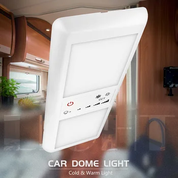 

56PCS Lamp Beads LED Dome Light Car Reading Lamp Interior Light with Touch Keys for Car Vehicles Marine Boat