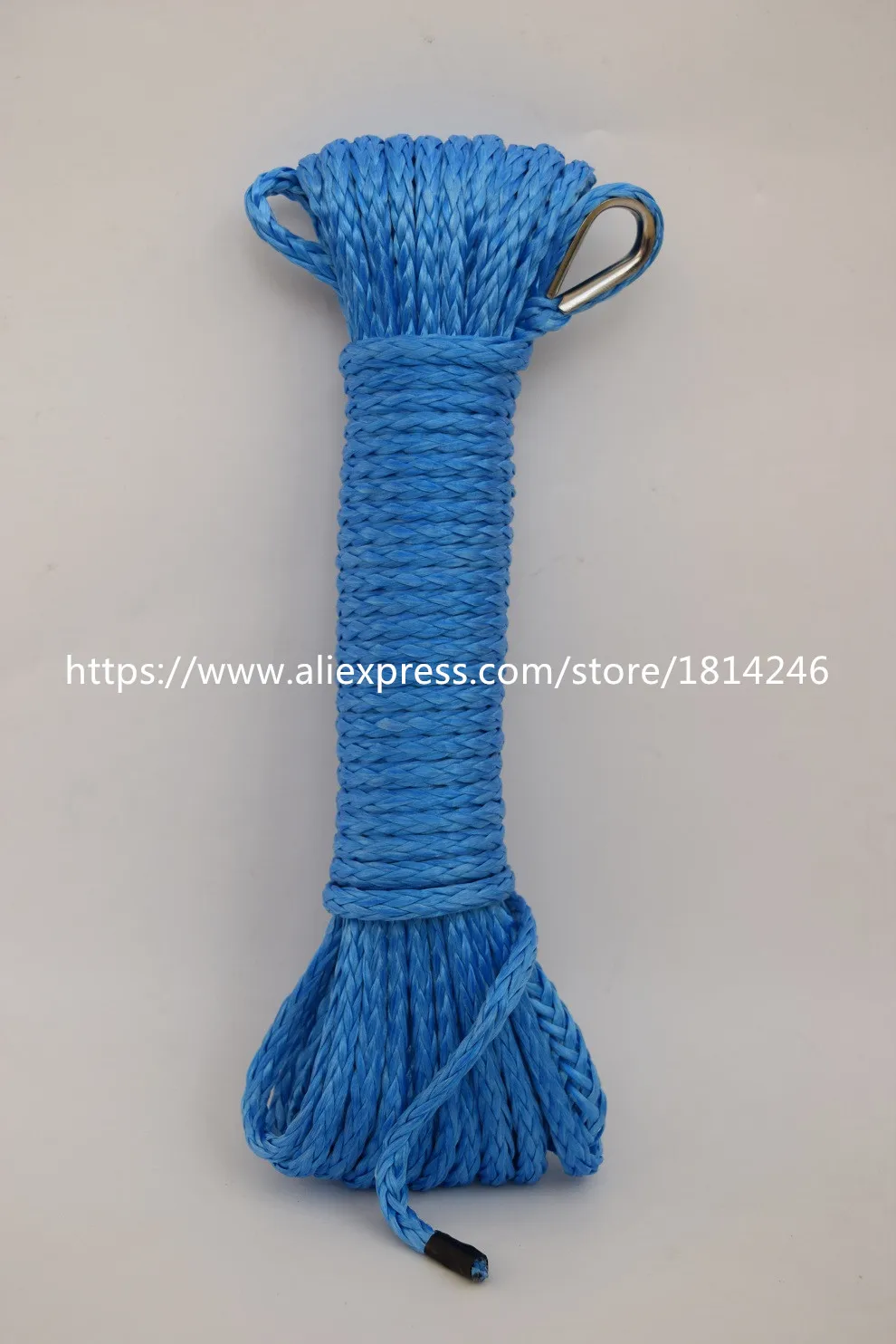 

Blue 4mm*15m Synthetic Rope,Off Road Rope,Kevlar Winch Cable,ATV Winch Line