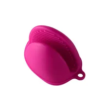 Silicone Kitchen Organizer Insulated Heat Pot Clips Microwave Oven Gloves Hot Plate Clip-Drop