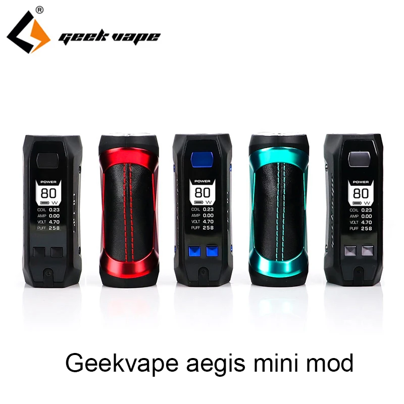 Мод для вейпа Geekvape Aegis 80 Вт встроенный аккумулятор 2200 мАч атомайзера Cerberus Tank