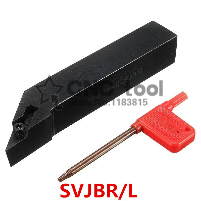 

Держатель токарного станка с ЧПУ SVJBL SVJBR1212H11 SVJBR1616H11 SVJBR1616H16 SVJBR2020K11 SVJBR2020K16 SVJBR2525M11 SVJBR2525M16, 1 шт.
