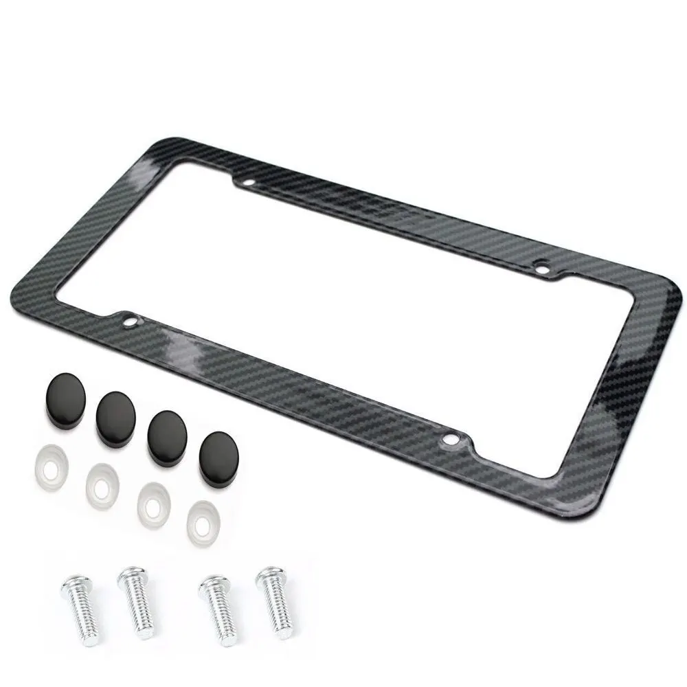

2Pcs License Plate Frame Plate Frame Car License Plate Universal Truck Cover Number Plate Frame