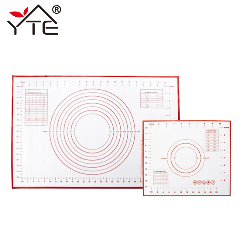 

Silicone Baking Mat for Oven Scale Rolling Dough Mat Baking Rolling Fondant Pastry Mat Non-stick Pizza Dough Maker Pastry Kitche