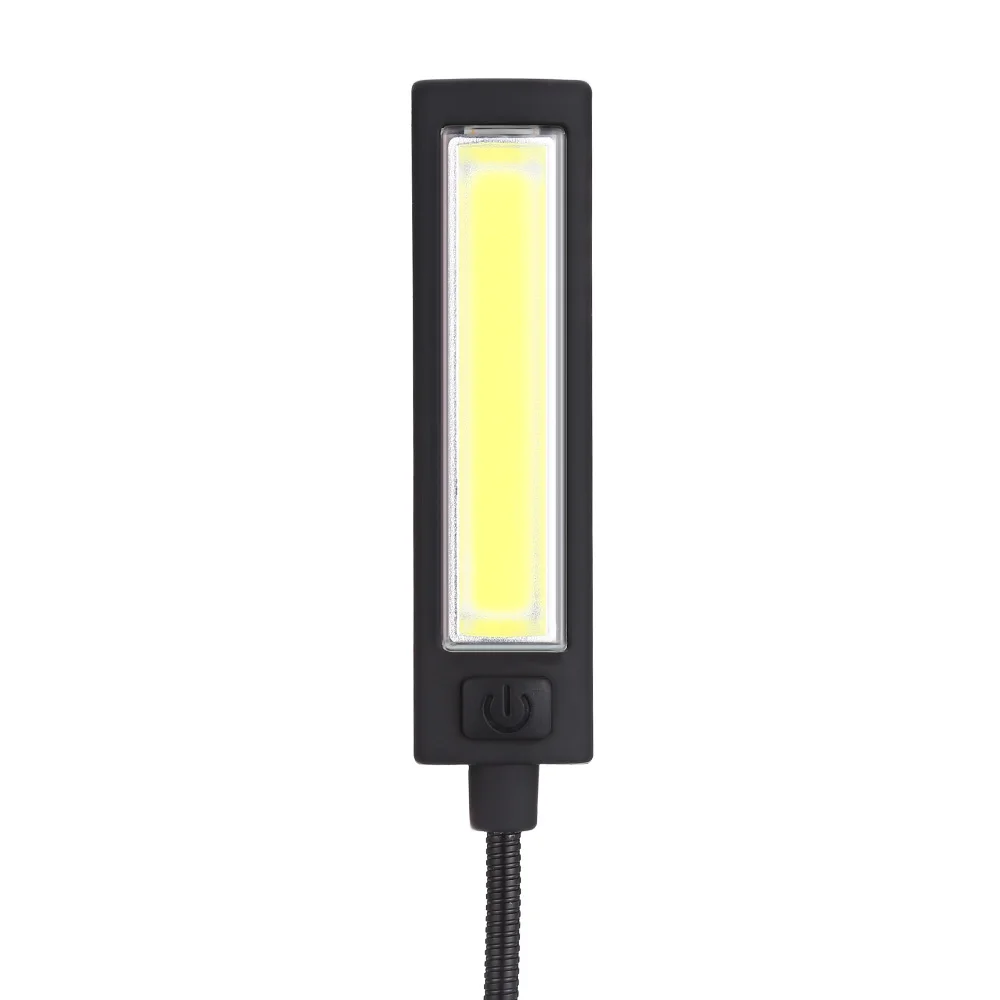  Dimmable Led Book Reading Table Lamp Dual Arms Flexible Clip on Book USB AAA Battery Powered For St - 32856849639