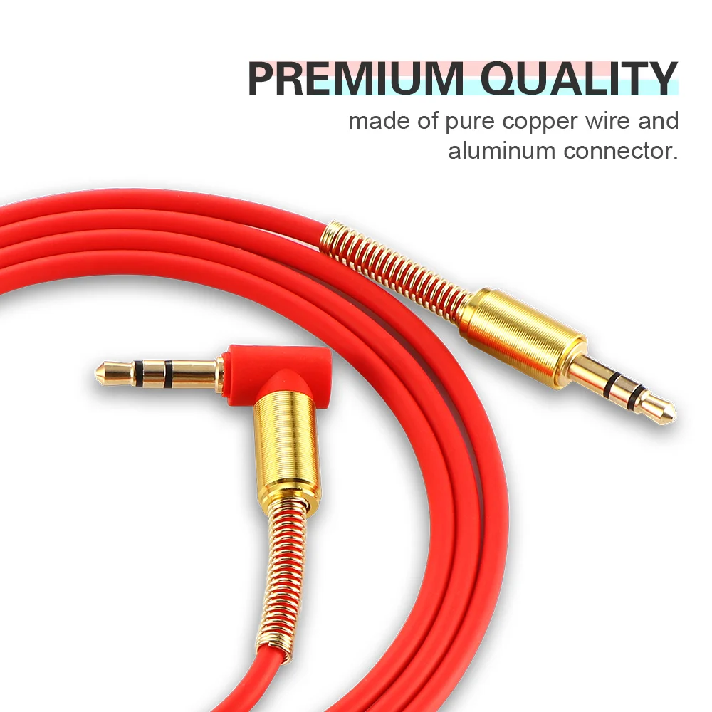Автомобильный аудио кабель 3,5 мм разъем штекер HIFI Универсальный стерео аудио кабель с углом 90 градусов вспомогательный кабель кожаный шнур