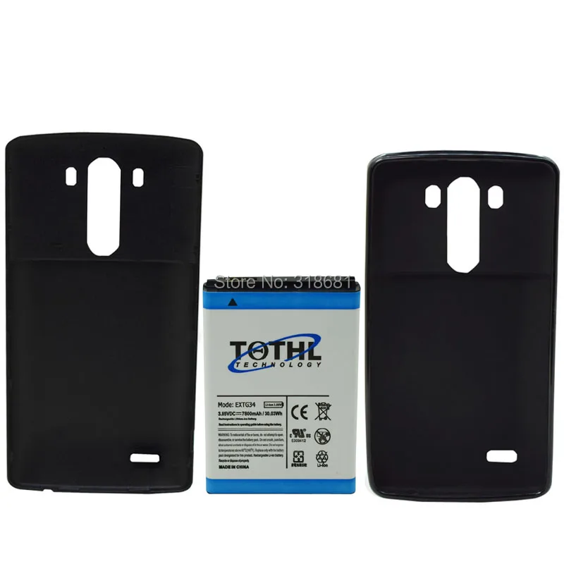 imágenes para Nuevo 7800 mAh Amplió La Batería + Cubierta de La Puerta Negro Case + Tpu Extendida Para LG G3 D855 VS985 D851 D830 D850 D858 D853 F400L BL53YH imágenes para Nuevo 7800 mAh Amplió La Batería + Cubierta de La Puerta Negro Case + Tpu Extendida Para LG G3 D855 VS985 D851 D830 D850 D858 D853 F400L BL53YH