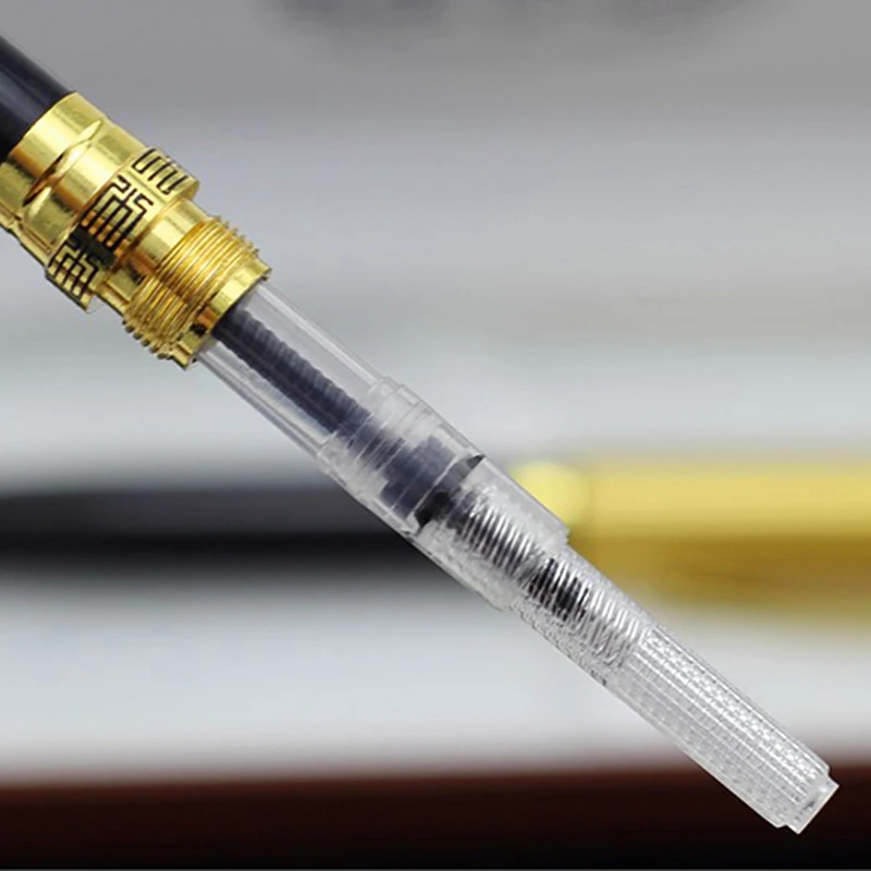 Подлинная ручка Hero 901, перьевая ручка Meduim, металлический золотой зажим, деловые ручки, школьные офисные принадлежности