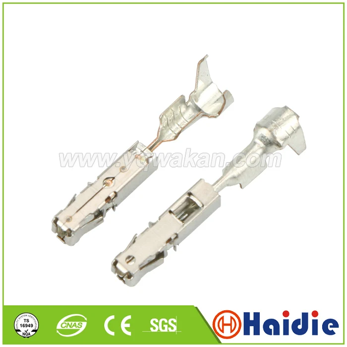 

Free shipping 50pcs tyco wire terminal Crimp terminal for auto connector, auto vw cable terminals DJ627A-E1.5A