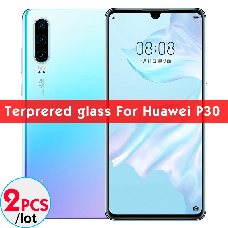 Закаленное стекло для Huawei P 10 20 30 pro plus закаленное honor 8 9 lite 8x play 2 шт./лот матовая